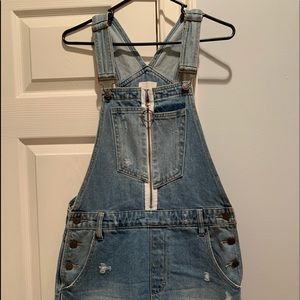Overall Blue Jean Skirt